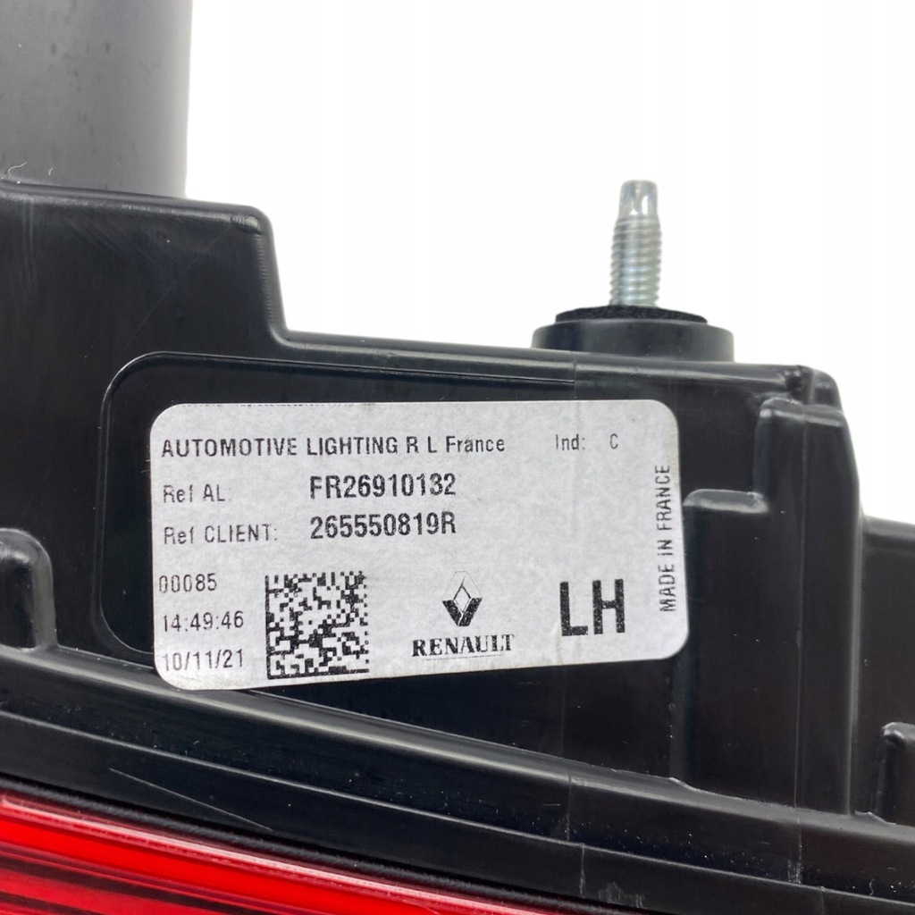 фото №16, Лампа задняя левая w крышка renault talisman lift kombi