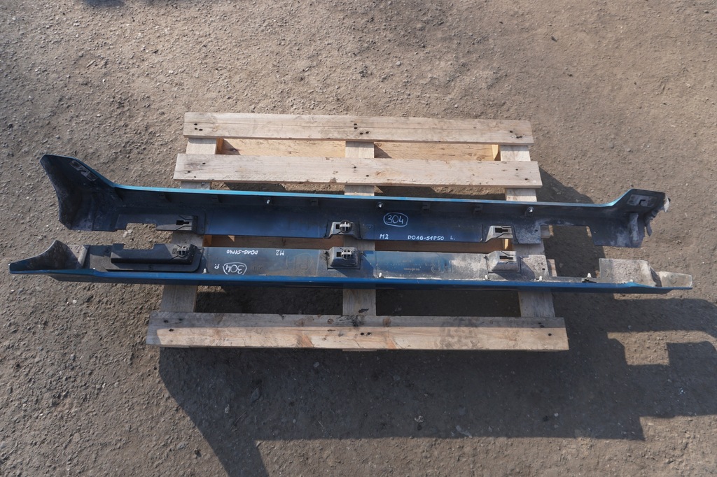 фото №1, Mazda 2 iii de 07-14r молдинг порог левая