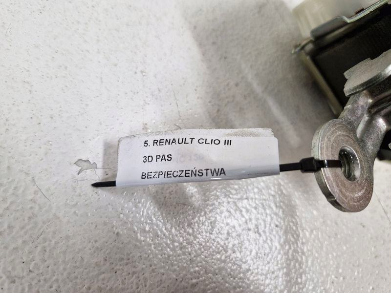 Renault clio 3 3 ремень безопасности левая перед передний 838223g 34026423 Недорого