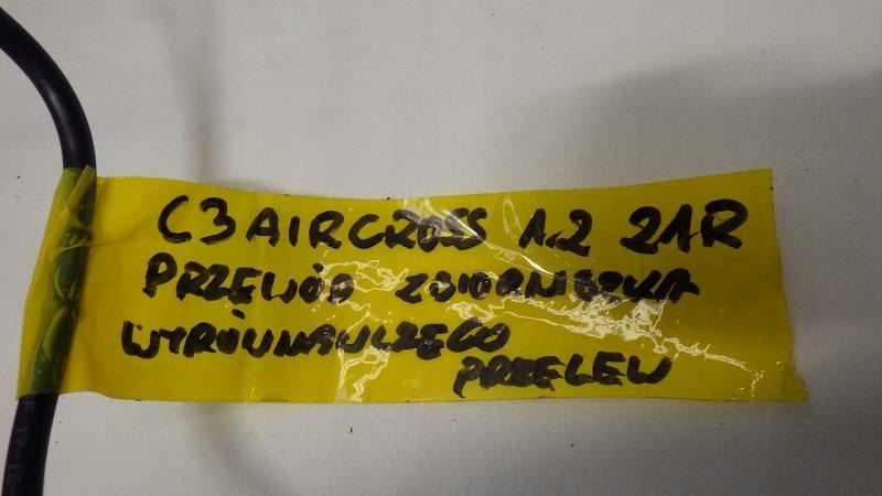 фото №9, Wąż трубка wody citroen c3 aircross 1.2 9805454880