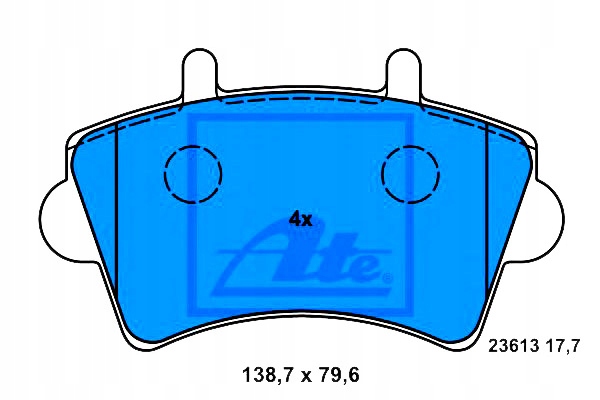 фото №2, Тормозные колодки тормозные renault перед master 98- movano k