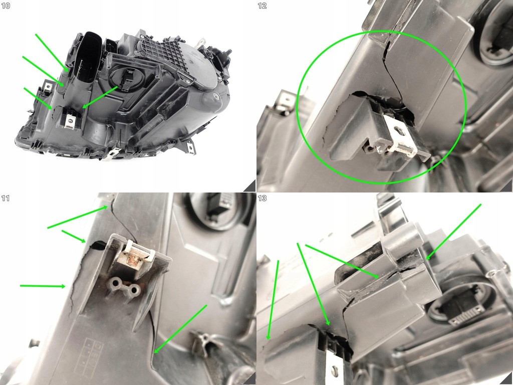 фото №11, Bmw f01 f02 lift / lci 12-15 лампа адаптивный full led правая перед europa