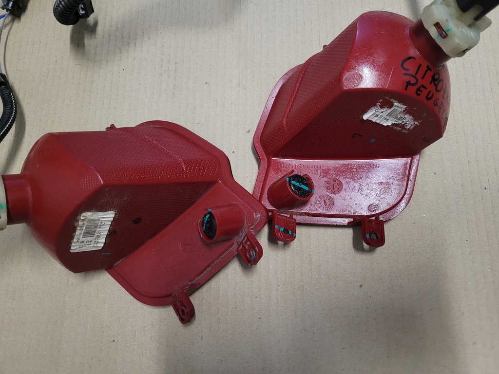 фото №9, Citroen peugeot джгут електропроводка pdc задня лампа протитуманна