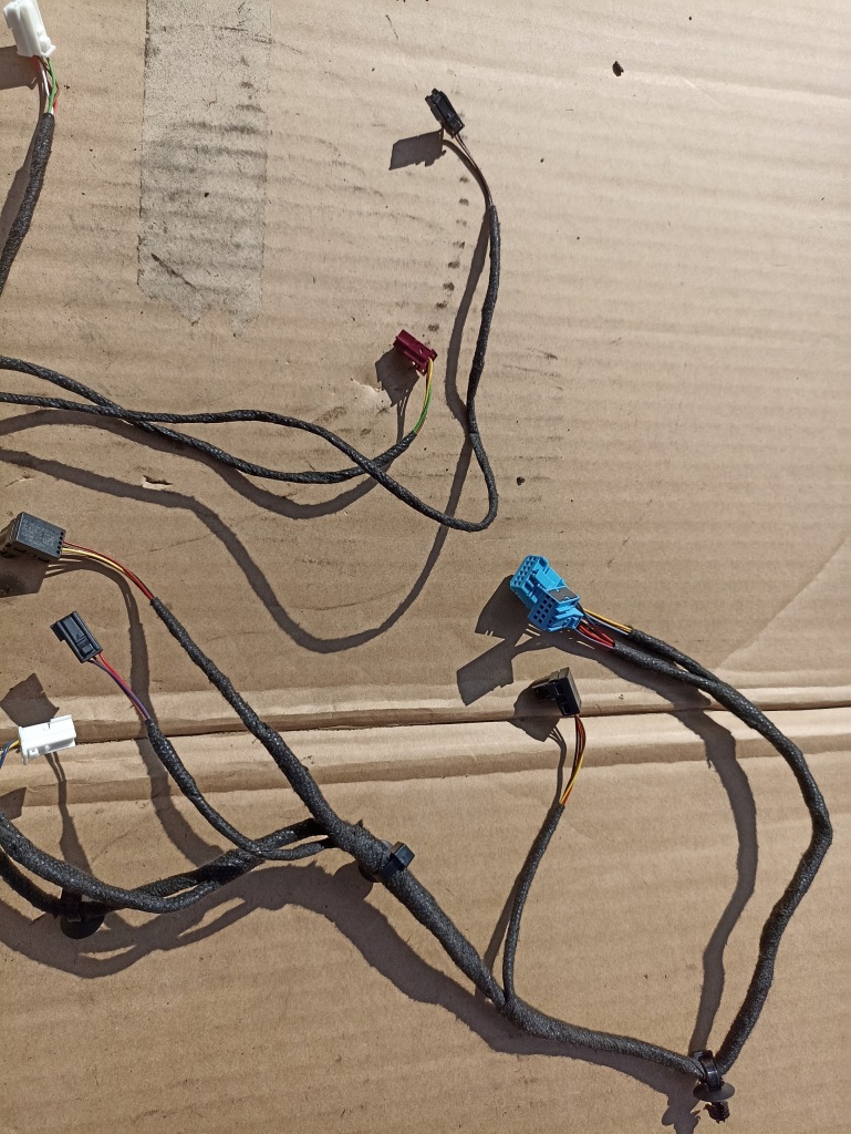 Mercedes w213 e-klasa жгут электрическая дверь ambilight 3 диоды с Разборки