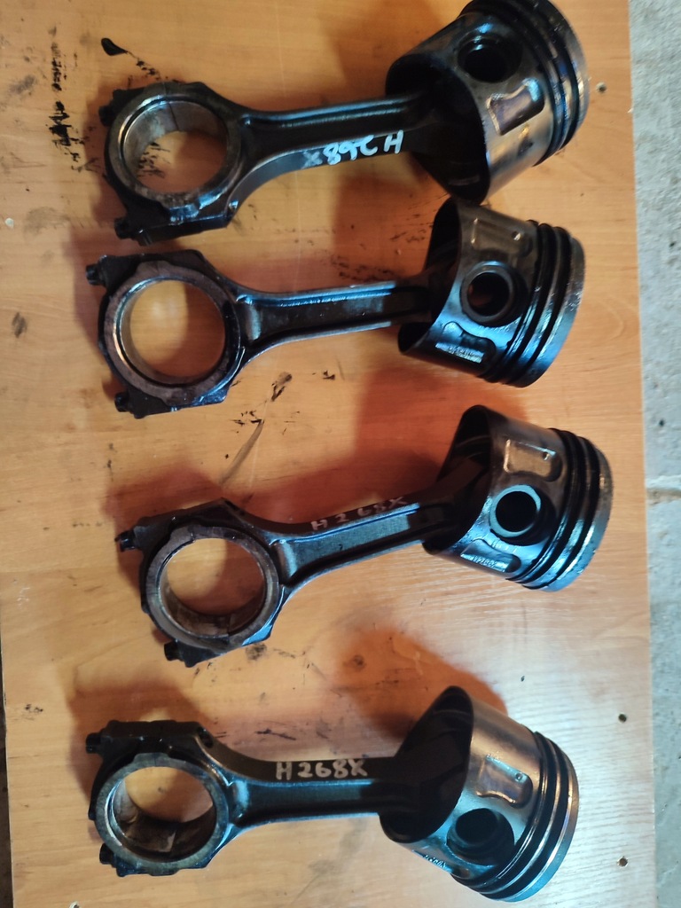 фото №7, Поршень с шатун transit 2.2 h268x