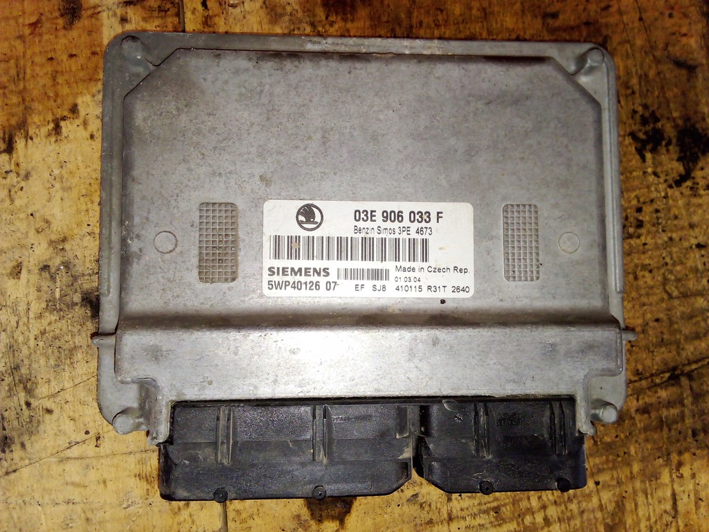 фото №1, Бортовий комп'ютер двигуна siemens 03e906033f