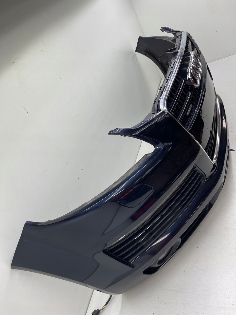 фото №13, Audi q7 4l s-line бампер перед полный kompletny 4x pdc цвет: lz5q niebieski