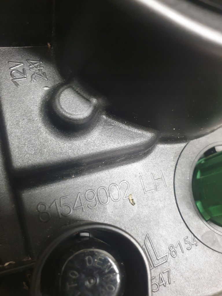 фото №9, Fiat 500 лампа лівий перед протитуманна фара led 815449001 оригінальний номер