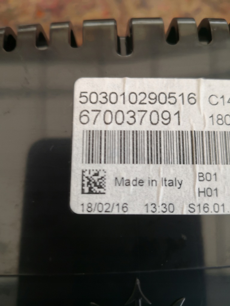 фото №6, Лічильник прилади maserati quattroporte vi 670037091