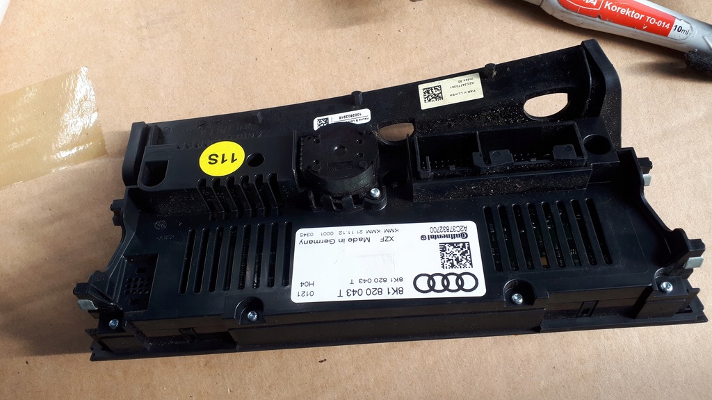 фото №7, S4 b8 a4 панель обдув кондиціонера sq5 q5 s5