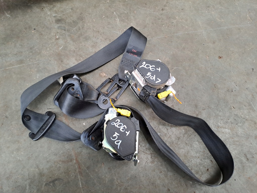 фото №7, Приборная панель консоль датчик ремни kpl peugeot 206+