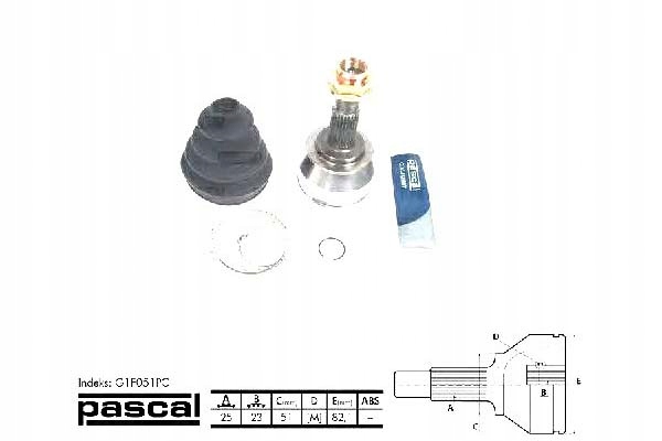 фото №2, Шарнир приводной наружный alfa romeo mito fiat f