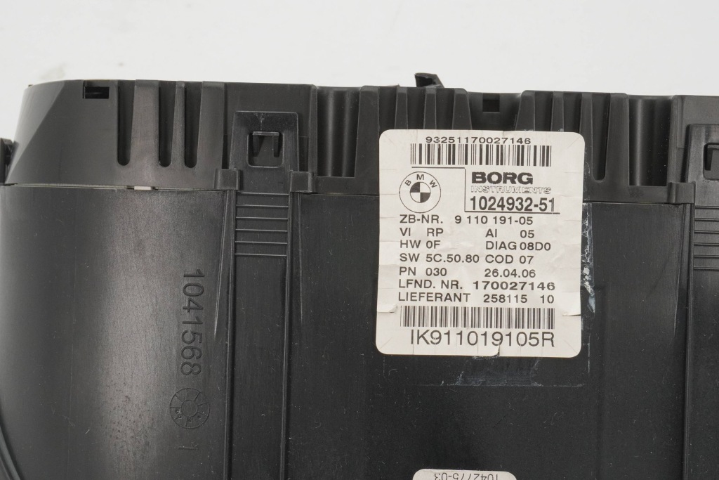 фото №8, Лічильник прилади bmw 1 e87 e81 9110191