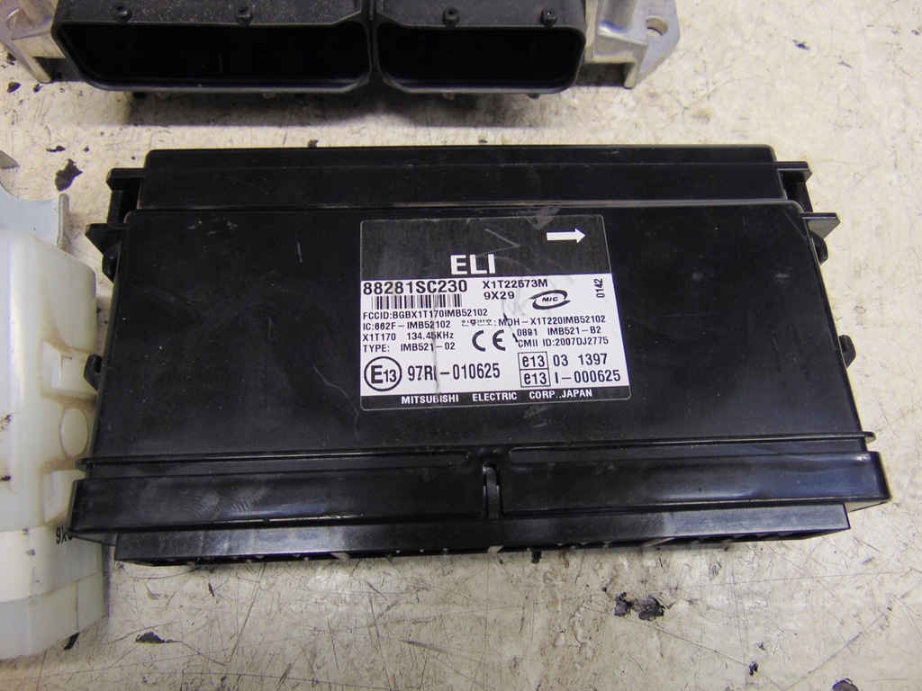 фото №9, Набор стартовый иммобилайзер subaru forester sh 3 iii 2008r- 2.0d europa