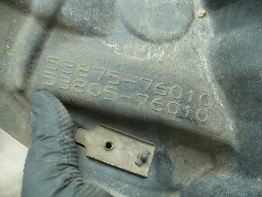 фото №9, Lexus ct 200h 53875-76010 підкрилок праве передні оригінальний