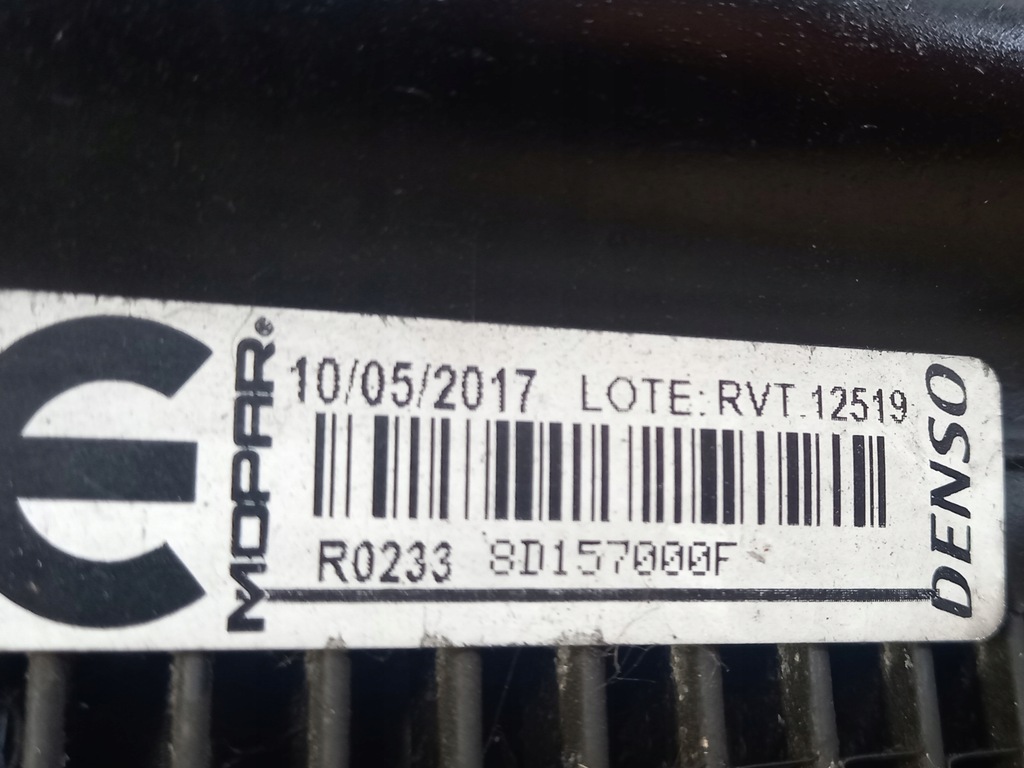 фото №8, Комплект радіатор jeep compass ii 2.0 mjtd aut. 16-