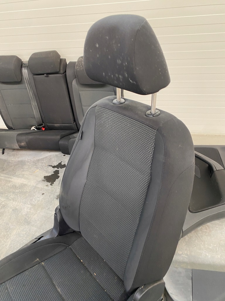 фото №4, Vw golf vi kombi сиденья заднее сиденье обшивки комплект