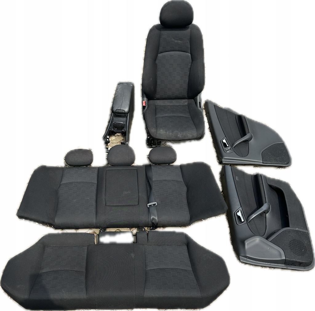 Купити Сидіння комплект перед задня обшивки оббивка заднє сидіння mercedes c w203 sedan om