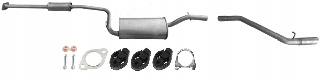 Купить Гаситель конечный труба mazda 3 1.4 1.6 03-14 новый