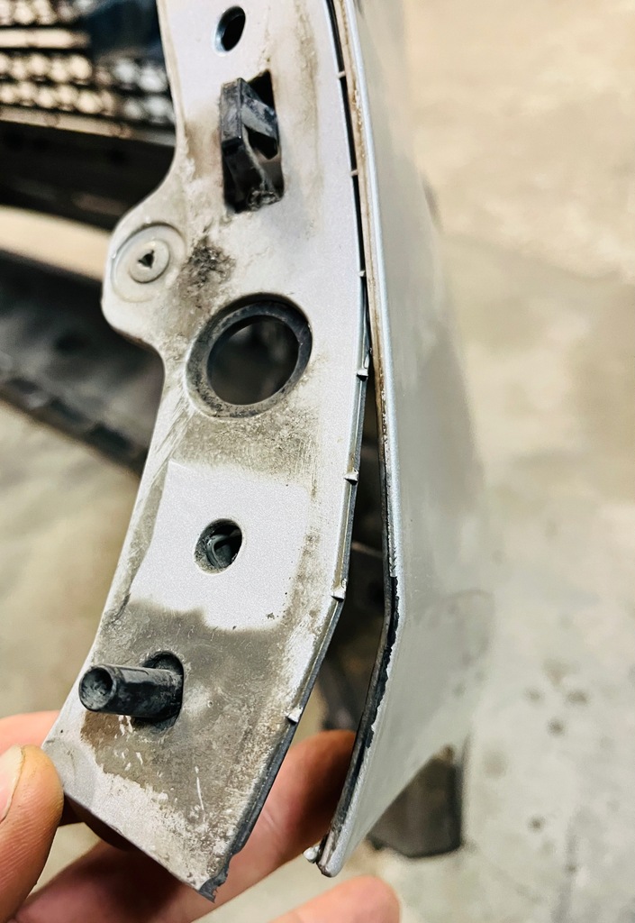 фото №9, Ford ecosport mk2 12r. бампер передний серебристый