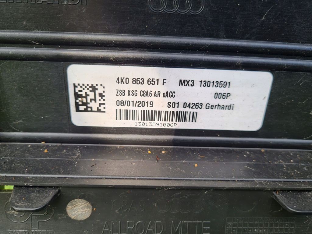 фото №13, Audi a6 c8 allroad 4k0 решітка радіатора бампер перед