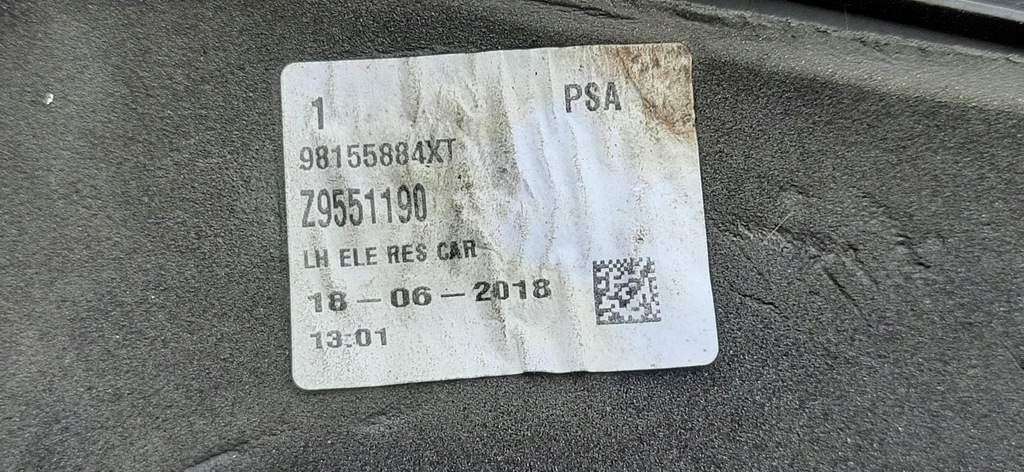 фото №6, Зеркало левая europa peugeot expert iii 5pin