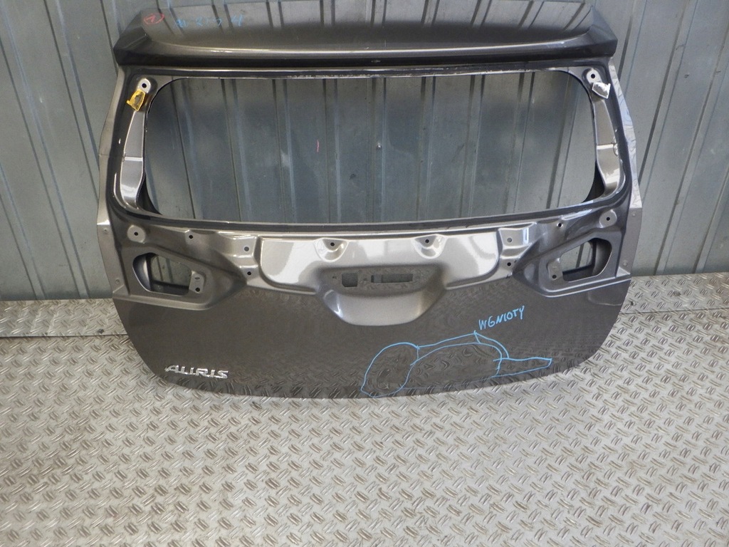 фото №1, Toyota auris ii 2 крышка багажника задняя задняя hb