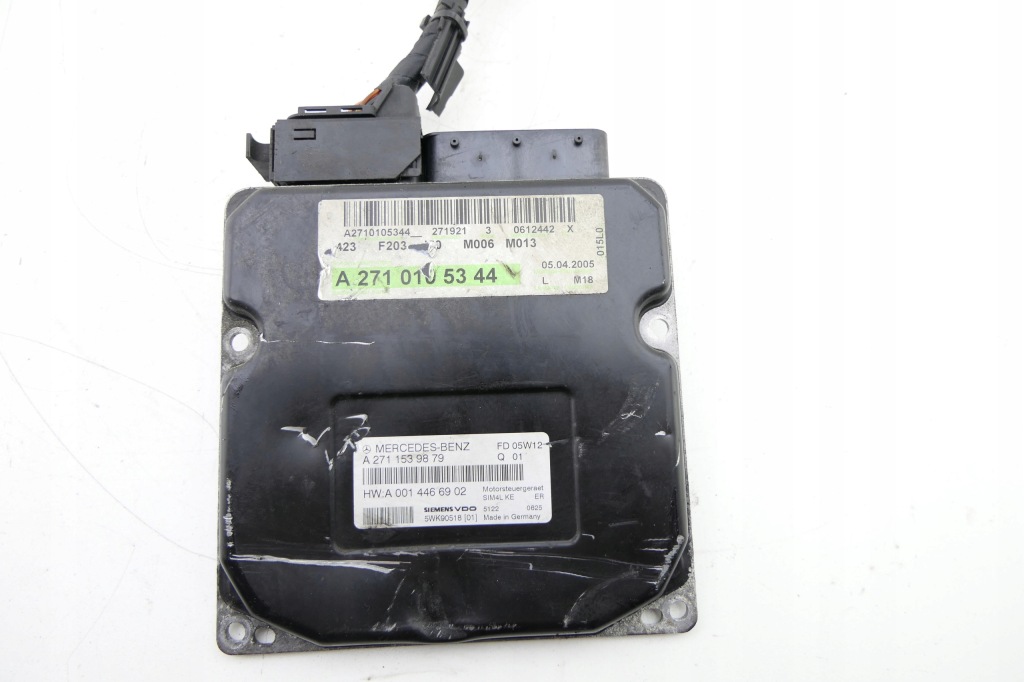 фото №7, Блок керування двигуна mercedes w208 1.8 a2711539879