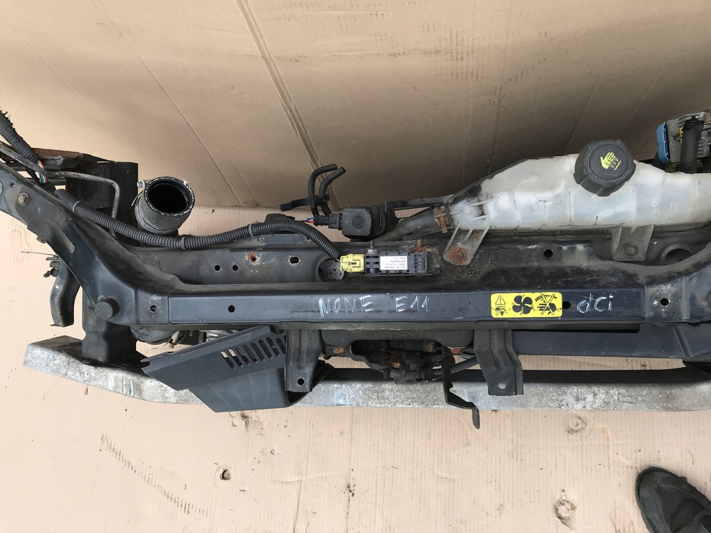 фото №7, Pas передній радіатор підсилювач nissan note e11 dci