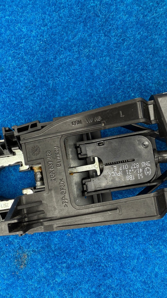 фото №7, Vw t-roc замок дверь левый перед + кронштейн ручка тросы 5tb837015c k130/si606