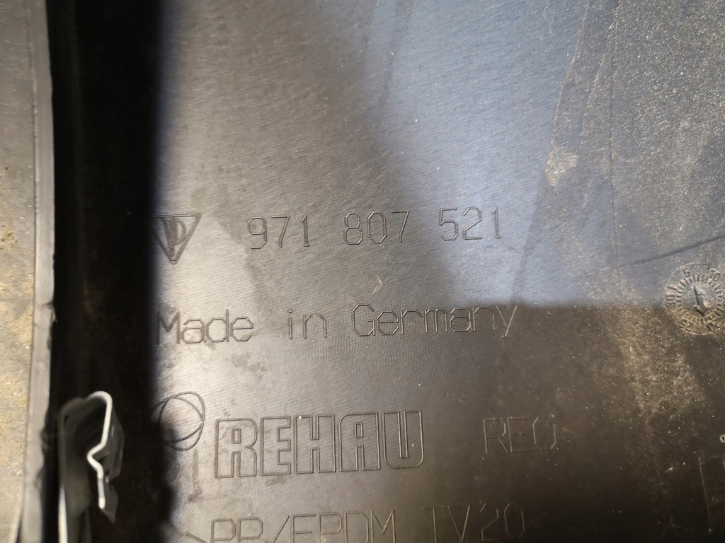 фото №11, Спойлер накладка бампера задняя porsche panamera 971