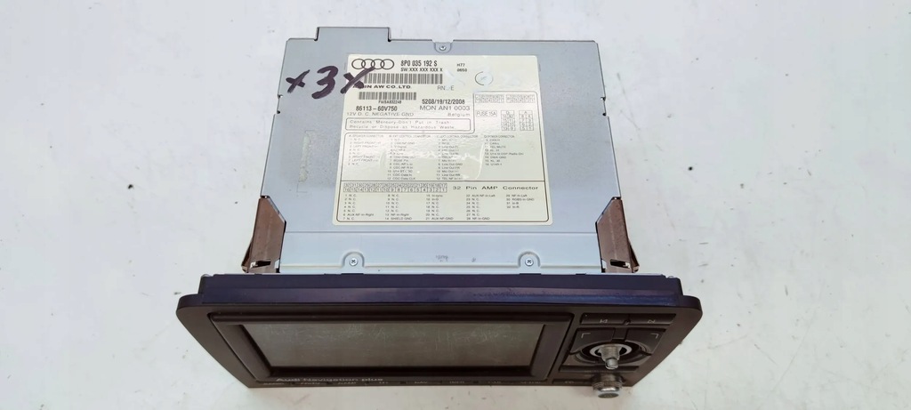 фото №5, Радіо audi навігація plus audi a3 8p0035192s 3