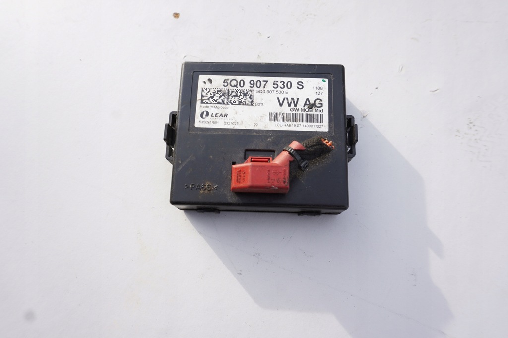 фото №1, Модуль шлюз 5q0907530s skoda octavia 3 iii
