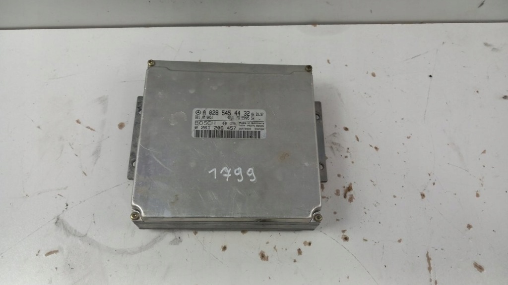 фото №1, Mercedes slk r170 1.8t блок керування бортовий комп'ютер двигуна механічна коробка передач a0285454432