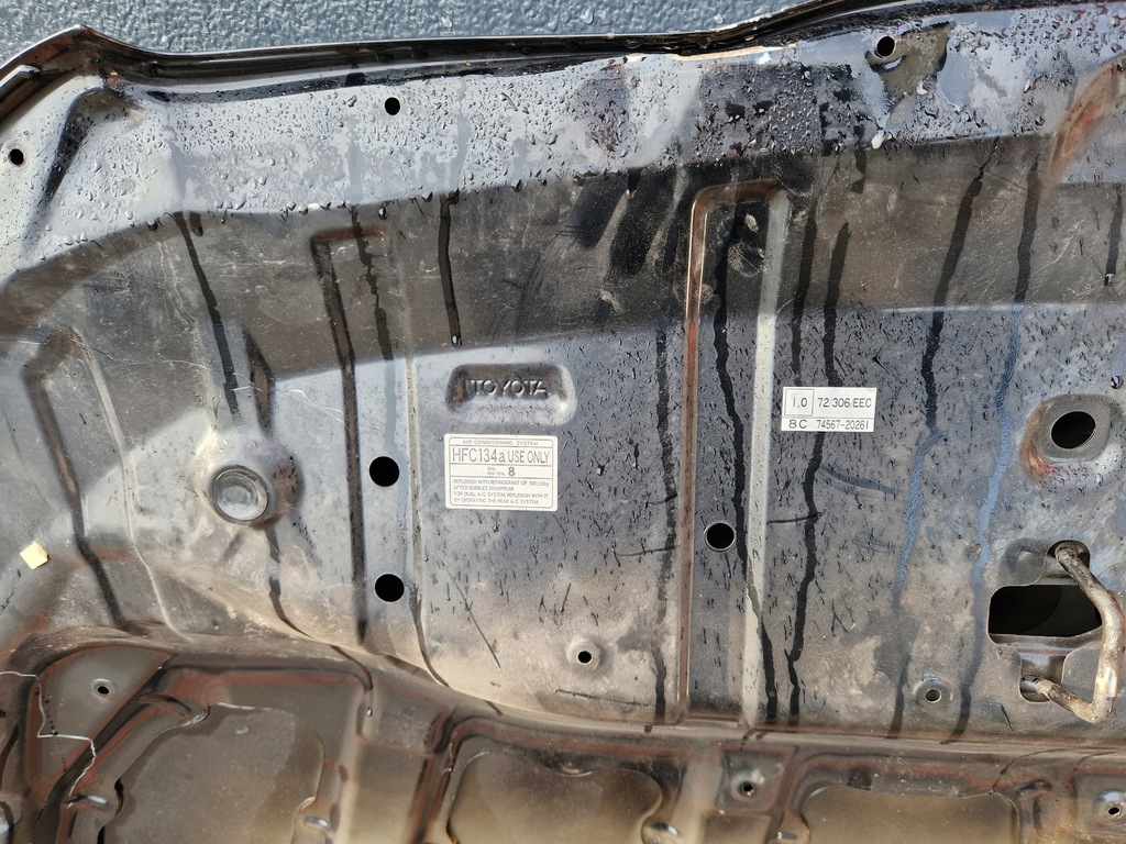 фото №6, Капот крышка двигателя toyota rav4 iii 06 07 08 09