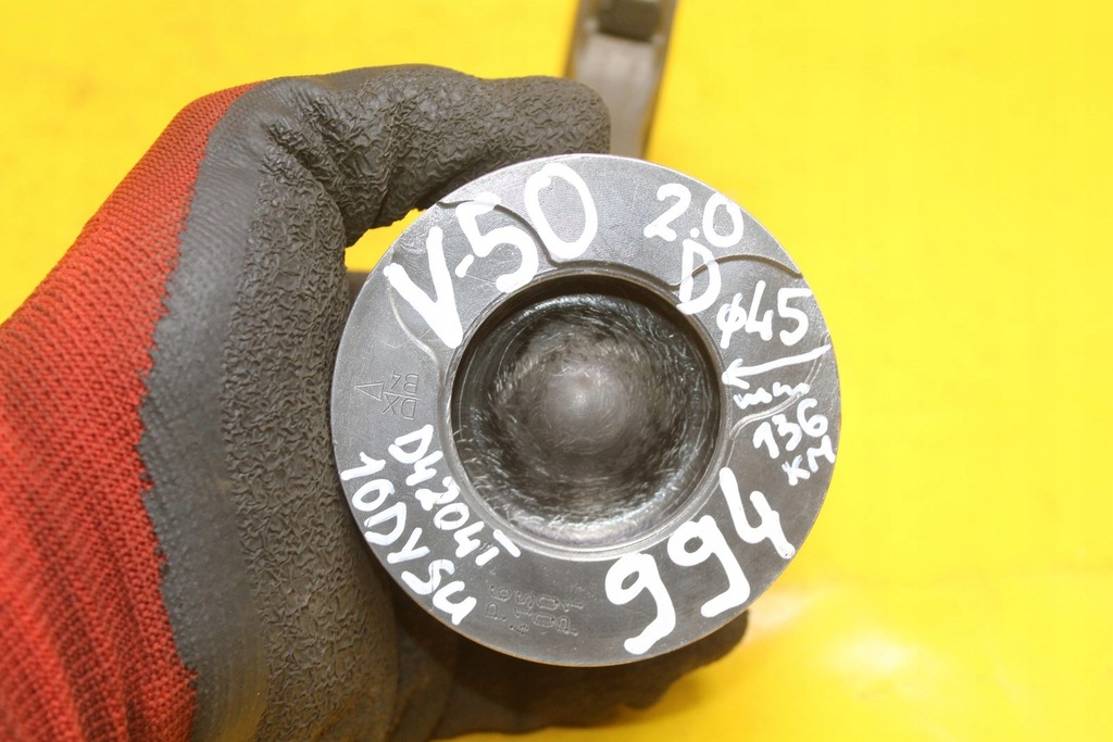 фото №10, Поршень поршни шатун шатун volvo v 50 2.0 d d5204t 10dysu 085190+ 1295 783