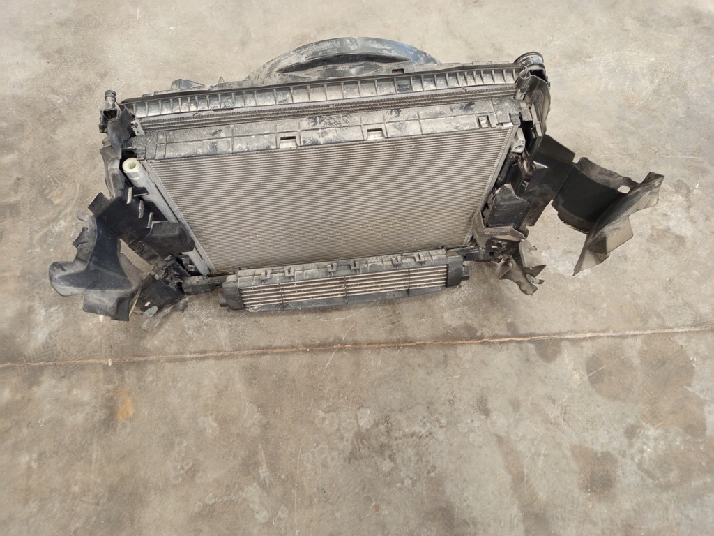 фото №1, Mercedes sl r231 w231 usa радиатор набор радиатор вентилятор 550 4.7