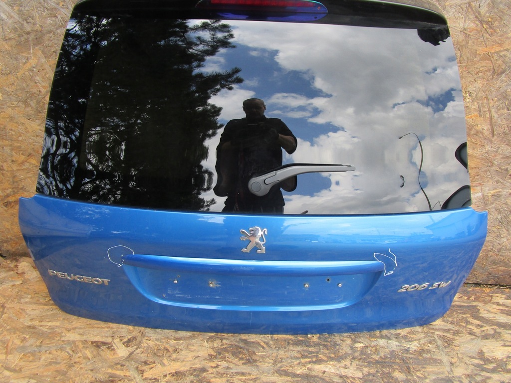 фото №6, Крышка багажника задняя peugeot 206 kombi