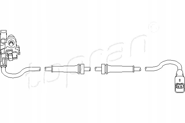 фото №2, Датчик, скорость вращательная колеса topran 721 610