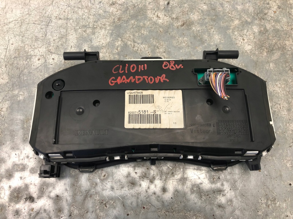 фото №3, Счетчик приборы renault clio iii grandtour 8200715181 europa