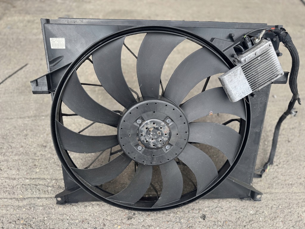 фото №1, A1635000293 вентилятор mercedes w163