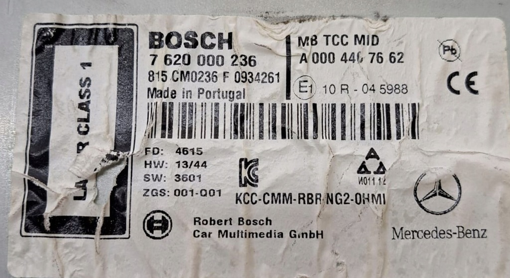 фото №4, Радио mercedes actros mp4 a0004467662