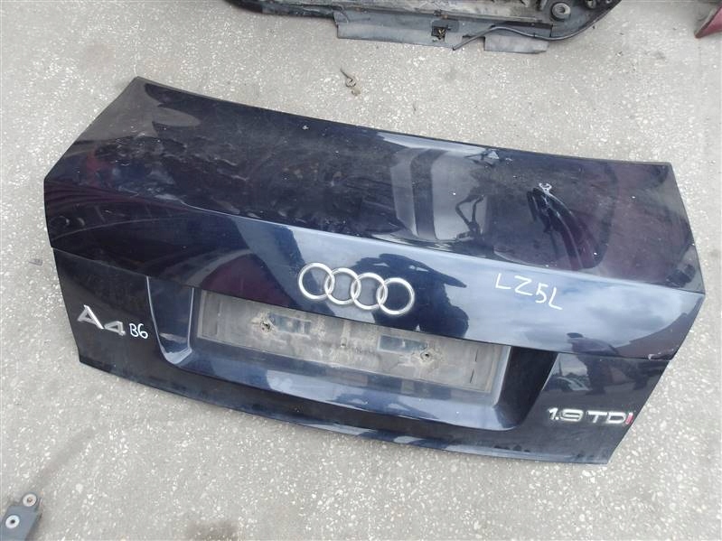 фото №9, Крышка багажника задняя audi a4 b6 sedan lz5l