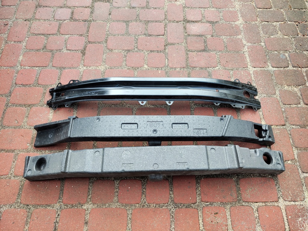 фото №6, Toyota yaris iv балка підсилювач бампера перед абсорбер