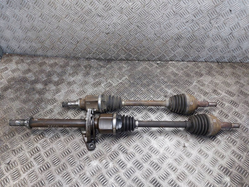 фото №1, Приводной вал левый перед + правый перед renault modus i 1.6 16v