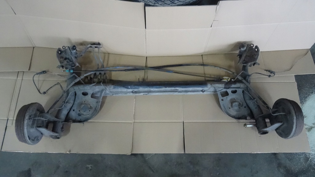 фото №1, Clio 3 iii балка oś задня підвіска