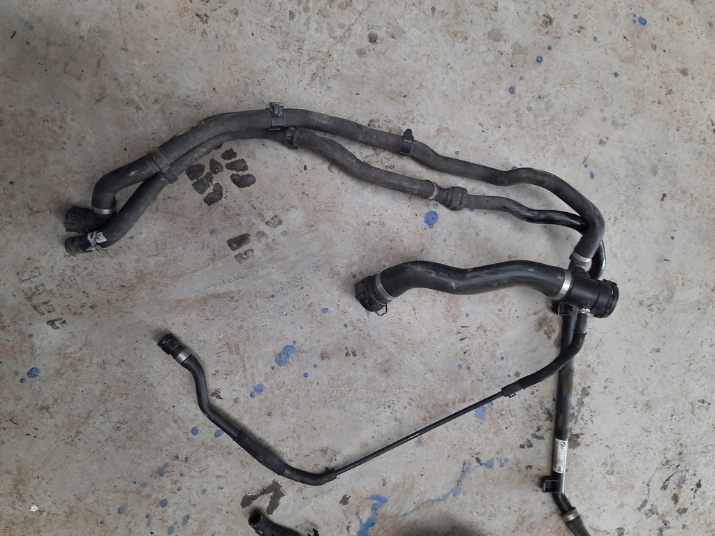 фото №7, Bmw x1 e84 2.0 20i провода wąż wody термостат kpl