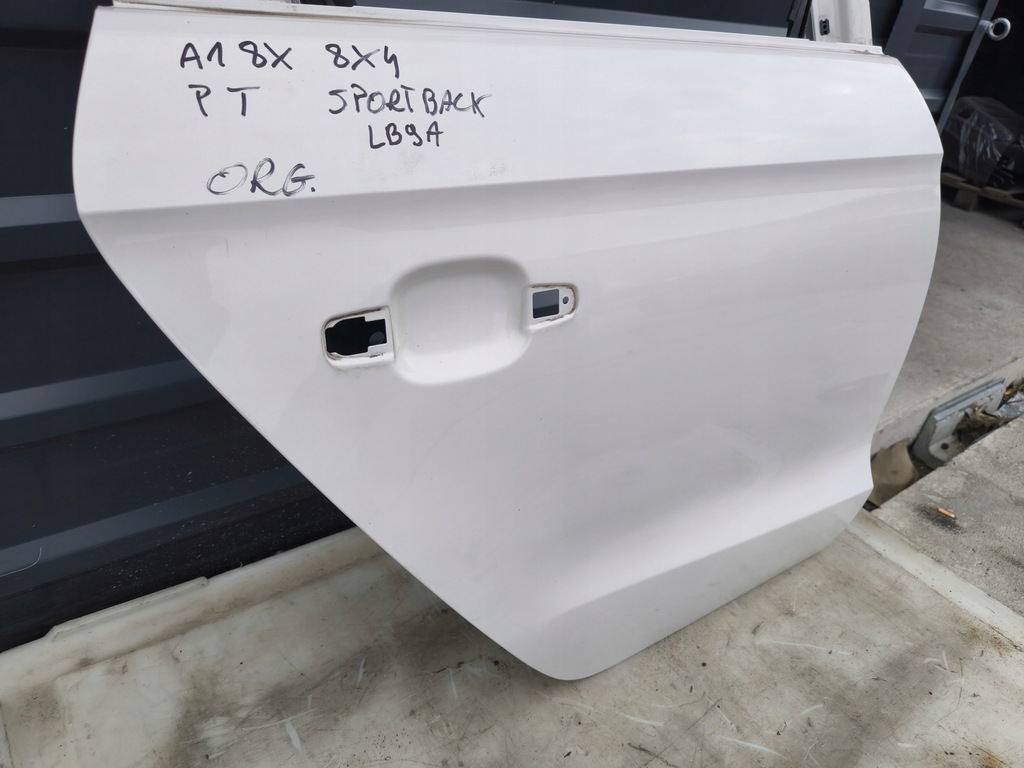 фото №12, Дверь правый задняя audi a1 8x 8x4 sportback lb9a оригинал !!!
