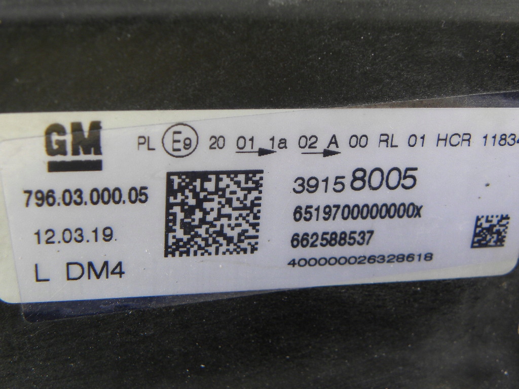 фото №7, Opel astra v k лампа передня ліва сторона