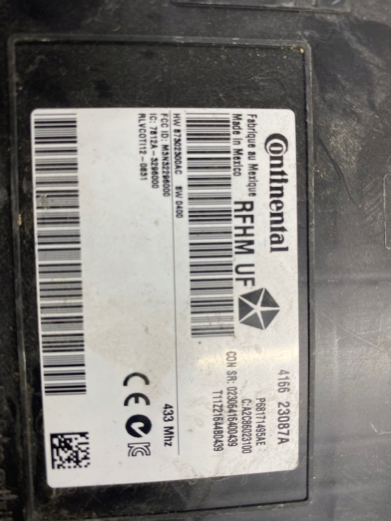 фото №2, Chrysler 200 2015- модуль keyless